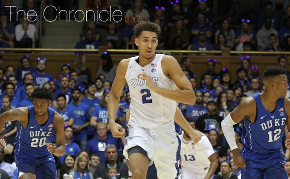 <p>Chase Jeter joins a long list of Blue Devils to transfer out of the program in recent years.&nbsp;</p>