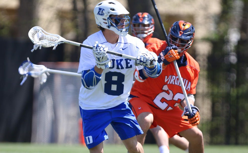 Sophomore Jack Bruckner did what no Blue Devil had done since 2011 against Virginia Sunday when he netted seven goals to lead Duke to its first ACC win of the season.