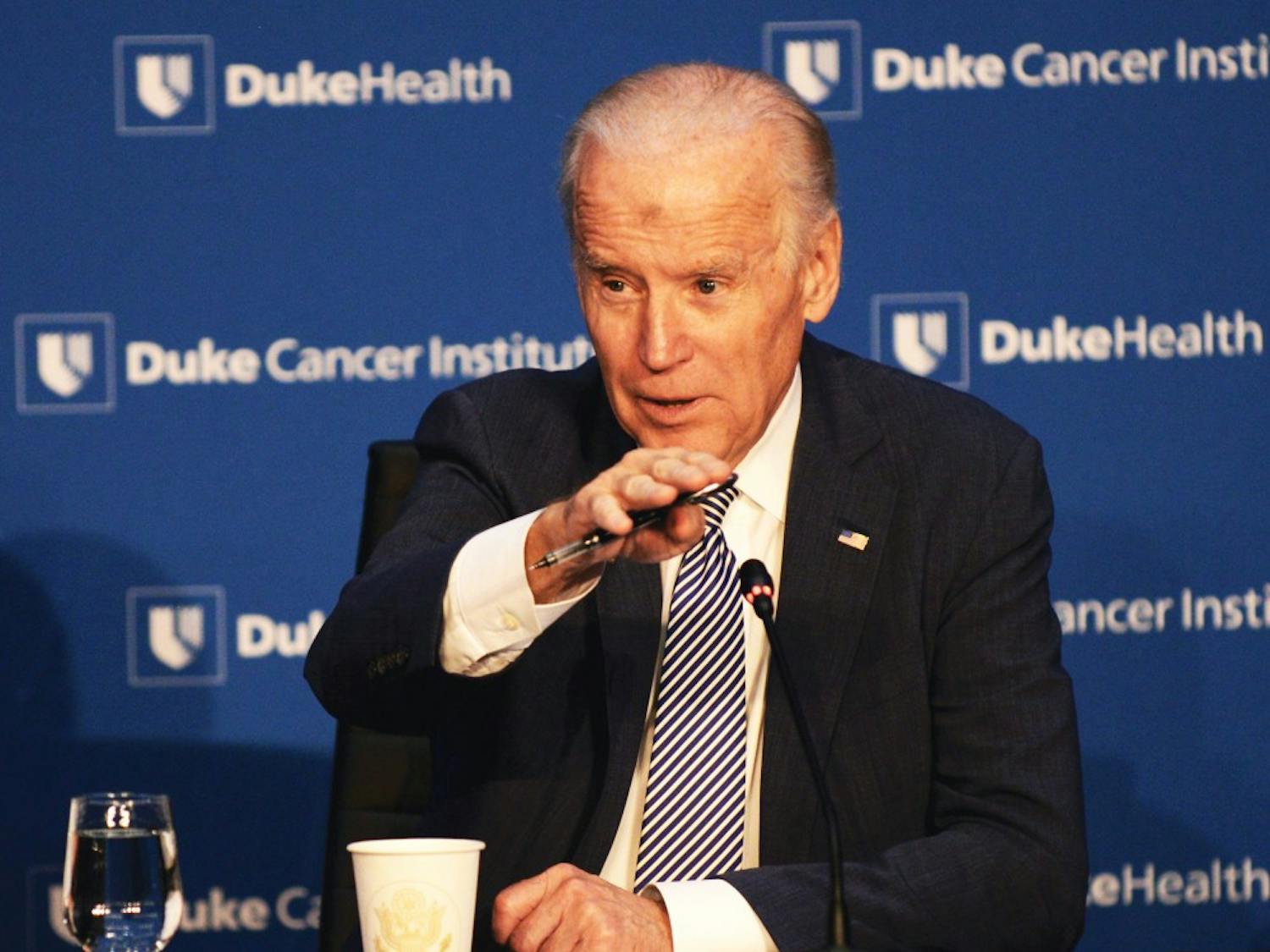 Many Duke cancer experts attended last month’s roundtable with Vice President Joe Biden and said that the conversation was not just about publicity.