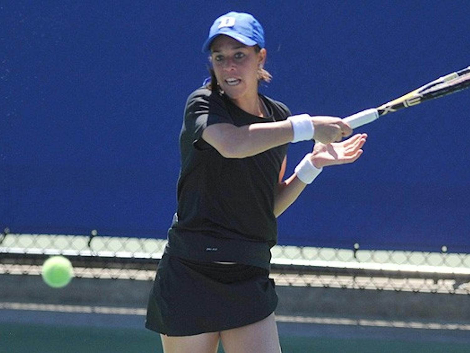 The No. 3 Duke Blue Devils improved to 19-2 on the season in a 4-2 win over ACC rival Florida State at Ambler Tennis Stadium.