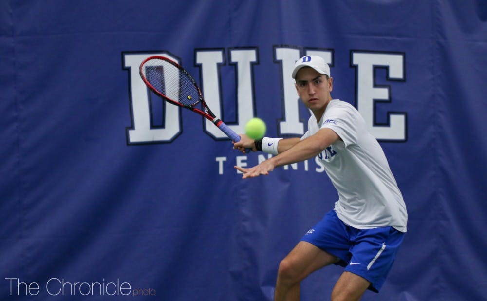 <p>Nicolas Alvarez missed the entire spring last season with a wrist injury, but has not missed a beat since returning.</p>