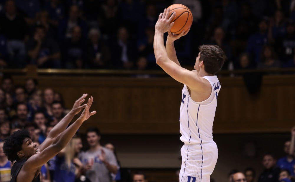 Grayson Allen rediscovered his fire and shot against Pittsburgh Saturday. 