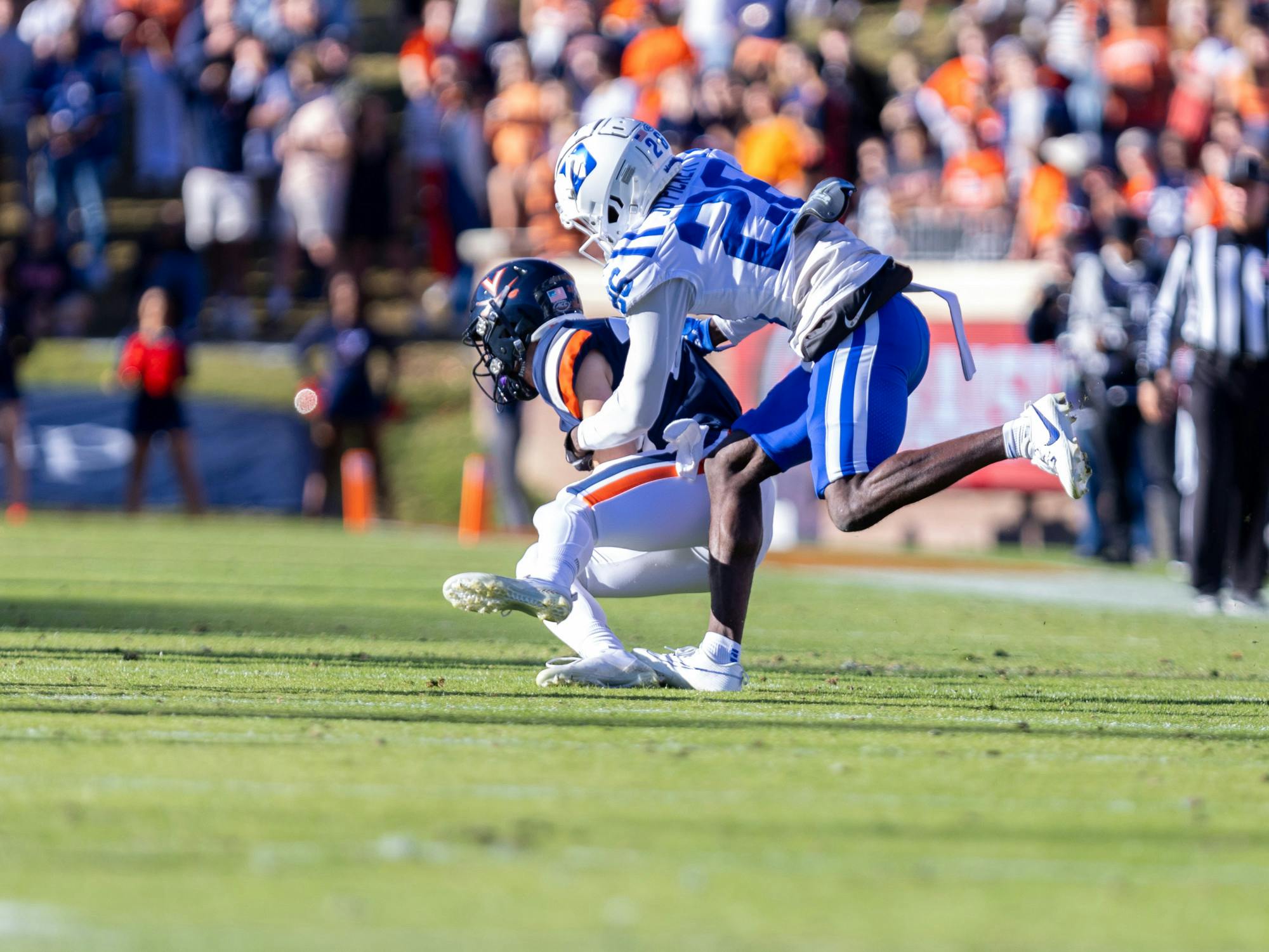 Duke Football Toppled By Struggling Virginia On The Road, Drops Second ...