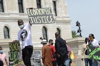 Economic justice protest