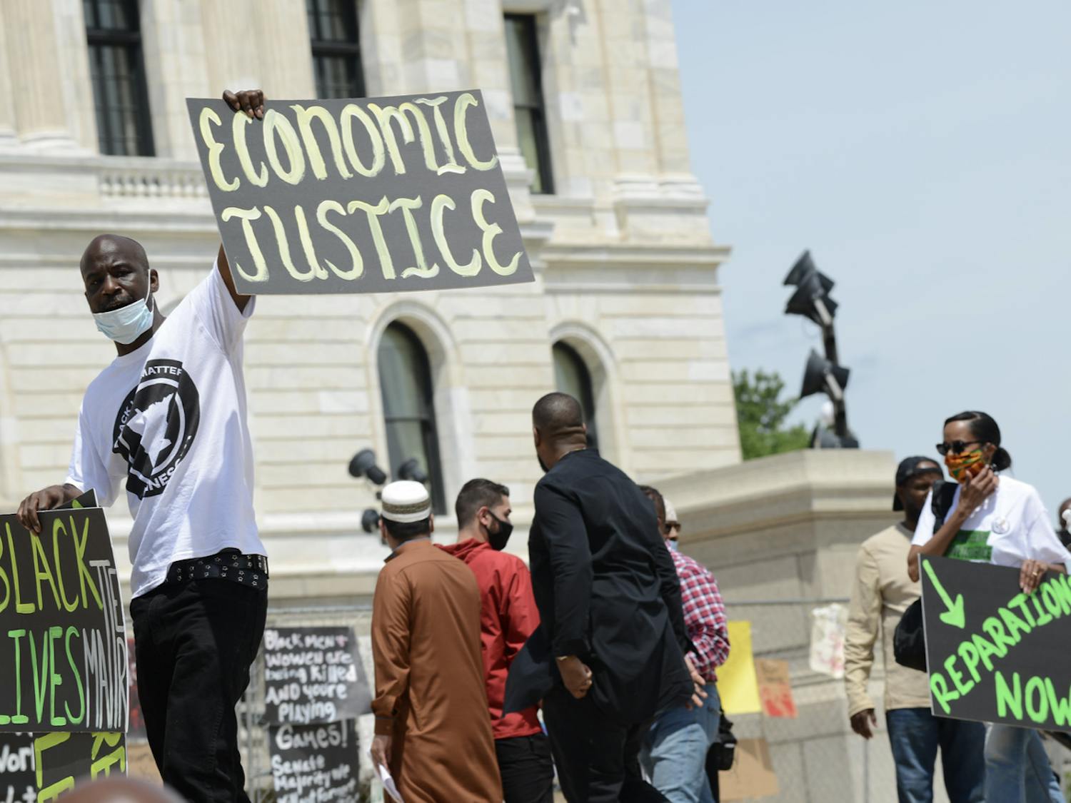 Economic justice protest