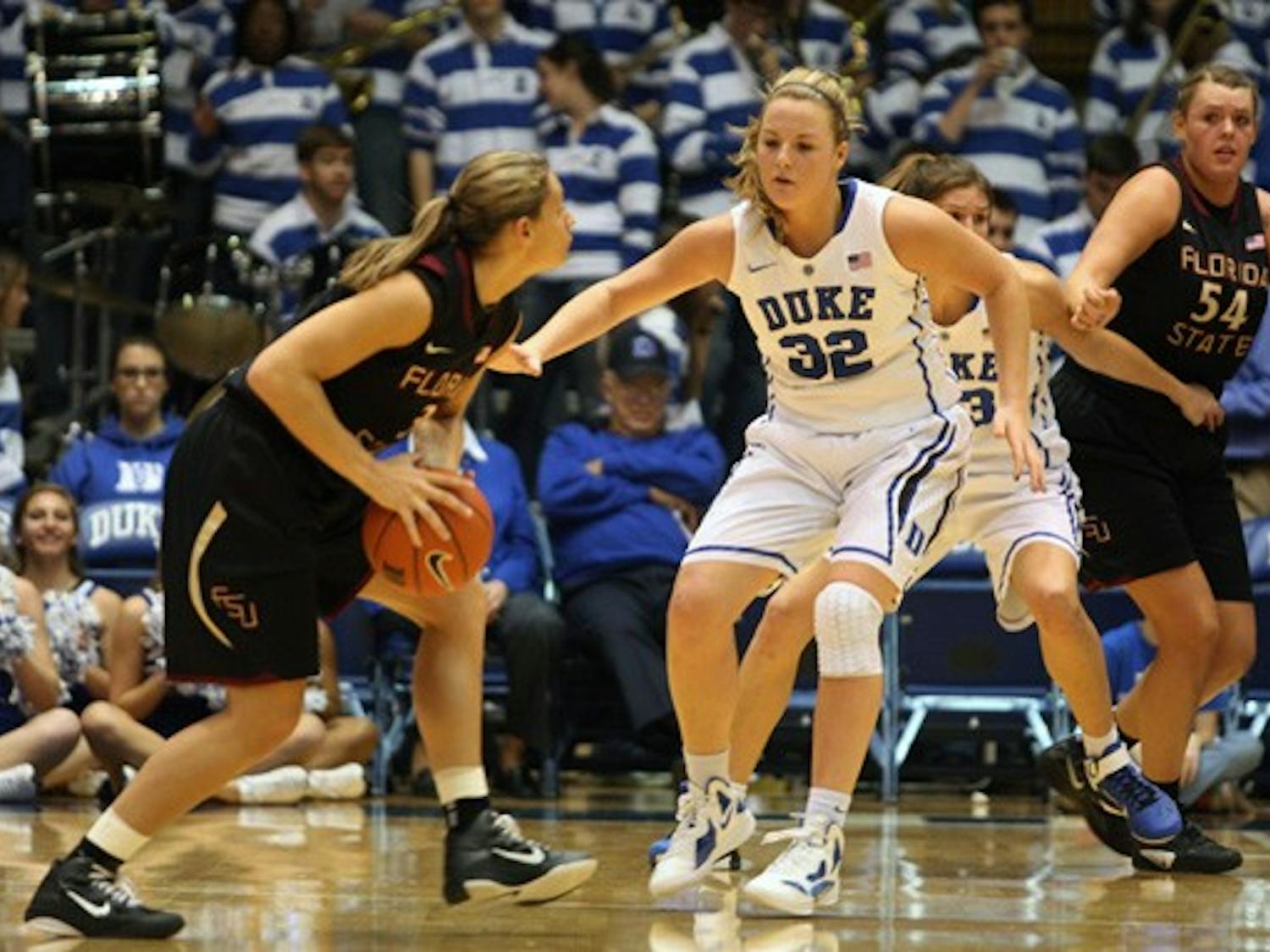 Tricia Liston had her fourth 20-point game of the year in the Blue Devils’ 73-66 win Friday night.