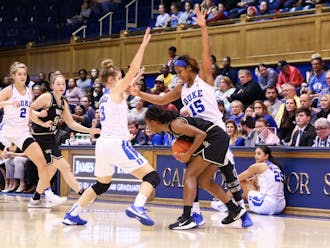 Duke's hounding perimeter defense was not enough to power the Blue Devils to victory Thursday night.