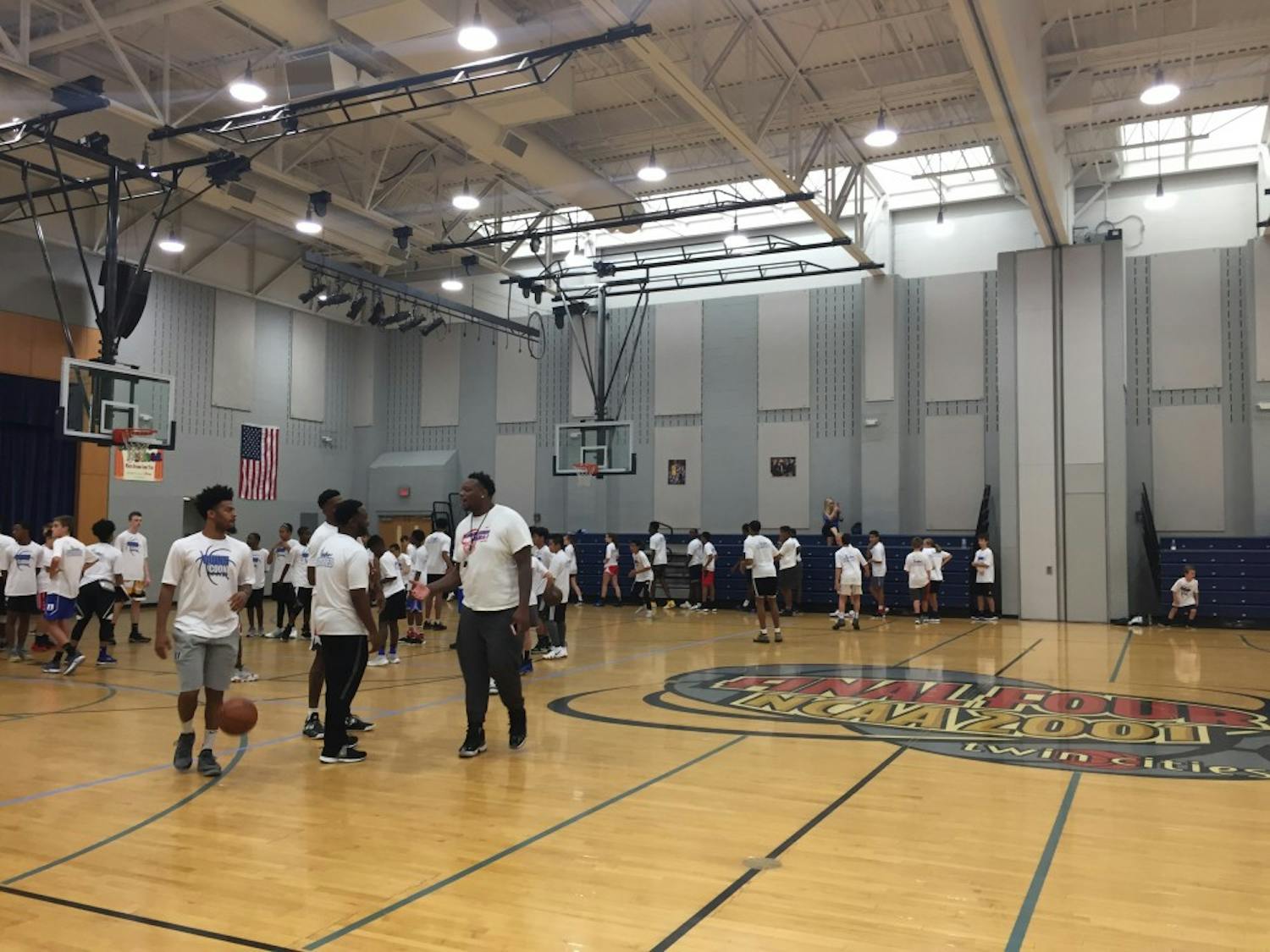 Quinn Cook's basketball camp relocated to Durham this summer after previously being held in Maryland. 