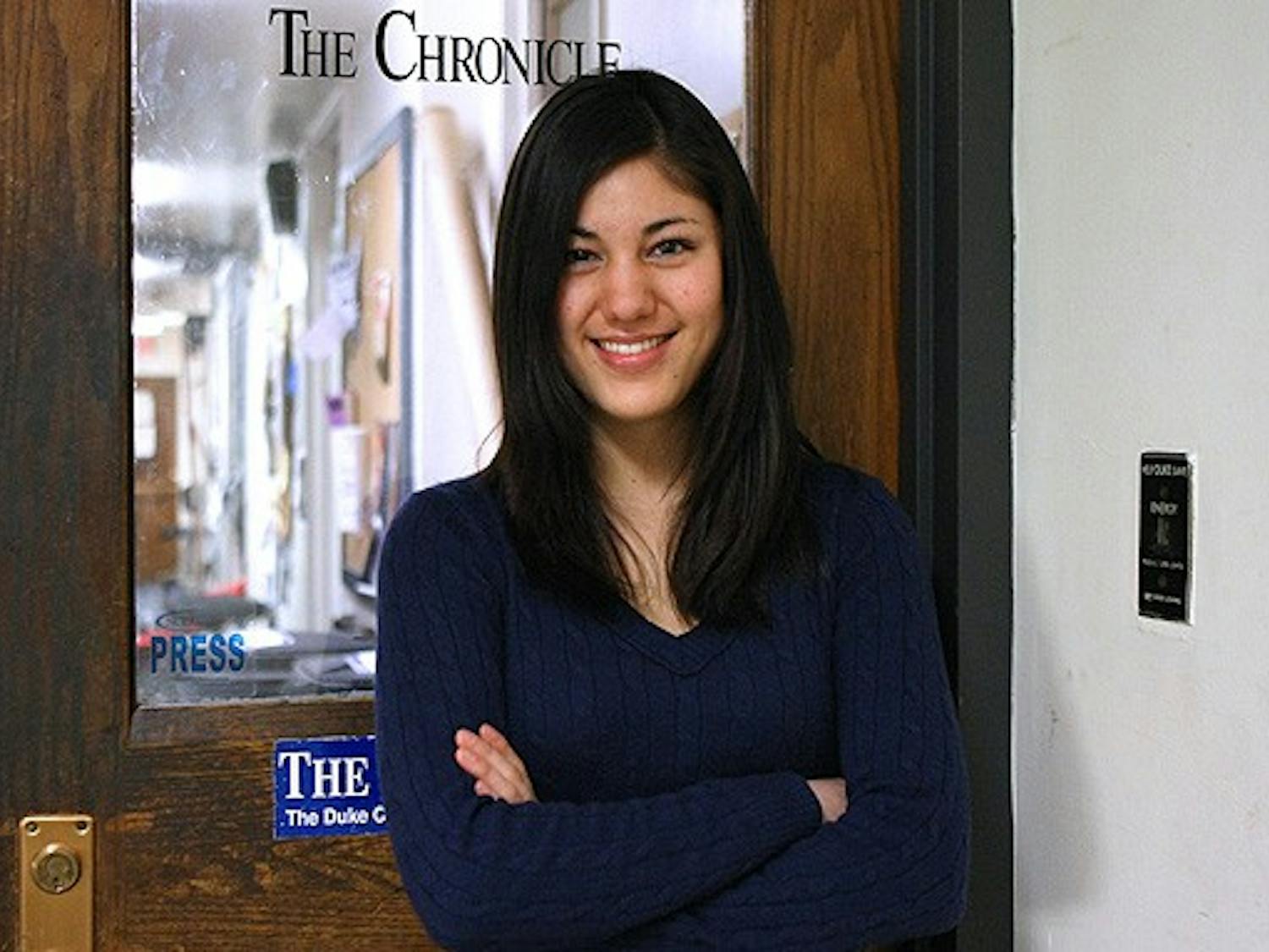 Junior Sanette Tanaka was elected Friday as the editor of Volume 107 of The Chronicle. She will begin her term in May.