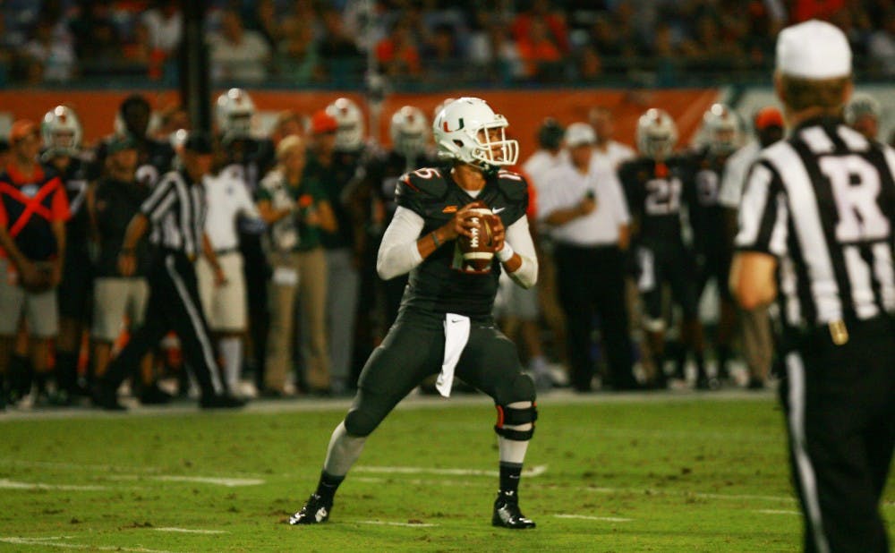 <p>The Hurricanes appear to be set at quarterback with Brad Kaaya—the 2014 ACC Rookie of the Year— looking to improve on his solid freshman campaign.</p>
