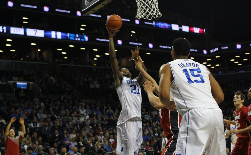 Junior captain Amile Jefferson continues to stuff the stat sheet and be a reliable communicator for Duke.