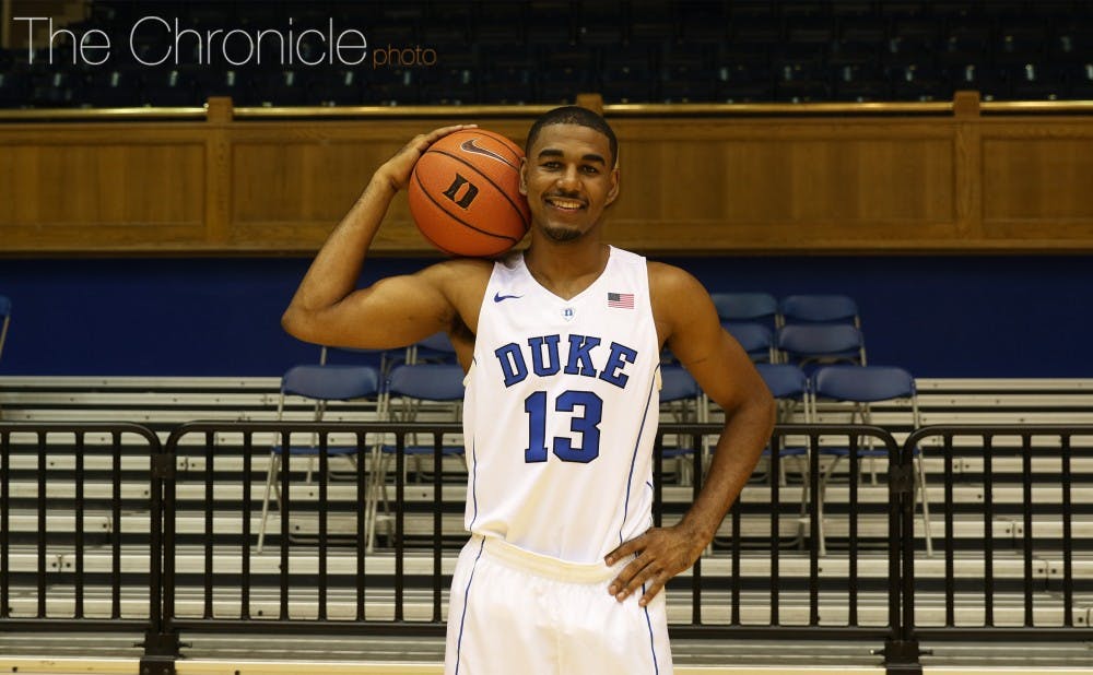 As one of Duke's three captains, Matt Jones will be looked to for production on and off the court this season.