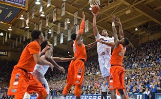 Freshman center Jahlil Okafor was named ACC Player of the Year Sunday afternoon.