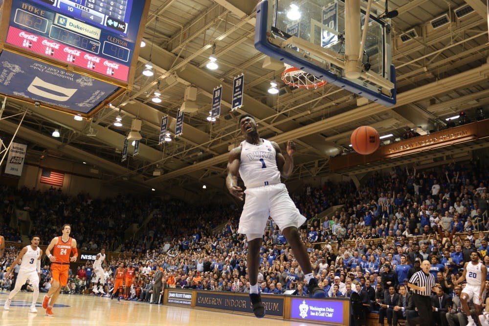 Nobody felt up for contesting Zion Williamson's slams in the NBA preseason.