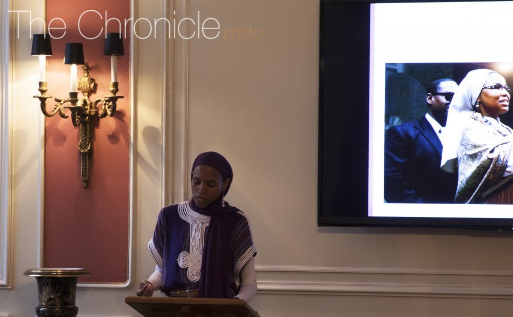 Jamillah Karim, Pratt '97, authored the&nbsp;2014 book "Women of the Nation: Between Black Protest and Sunni Islam."