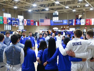 Duke had 10 fencers finish in the top 10 of the NCAA Regionals. 