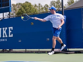Freshman Robert Levine won the first tournament of his career at the Dick Vitale clay court event in Florida this weekend.&nbsp;