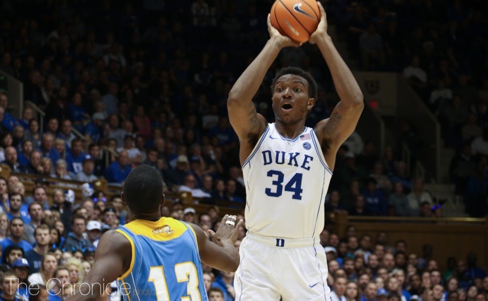 Wendell Carter Jr. anchored what became a stifling zone defense late in the season for Duke.