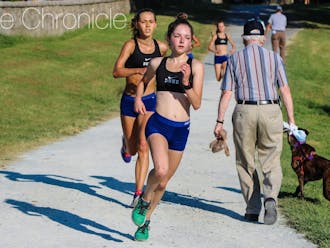 Gabrielle Richichi finished fourth overall to lead the Blue Devils to their first win of the season with the ACC championship just two weeks away.&nbsp;