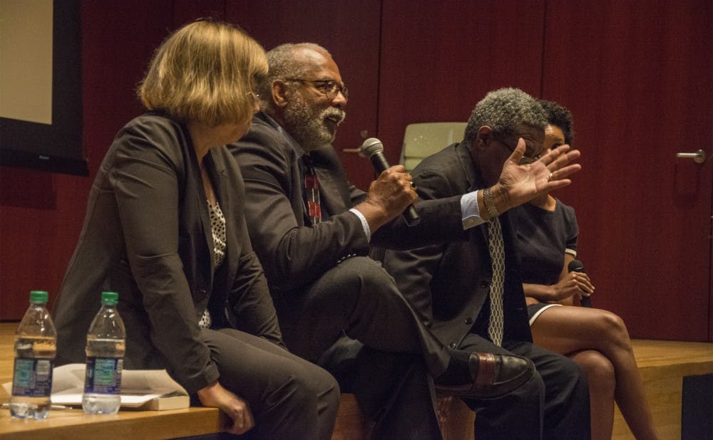 <p>The panel focused on issues of racial injustice in the legal system.</p>