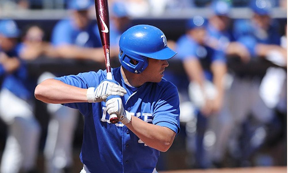 Will Currier’s homer in the bottom of the first inning Sunday gave Duke a two-run lead it would never relinquish.