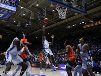 Duke's five-game win streak ended with a thud Saturday against Miami.