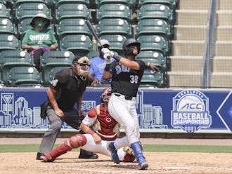 Catcher Michael Rothenberg launched a grand slam to right center in the first inning against Florida State.