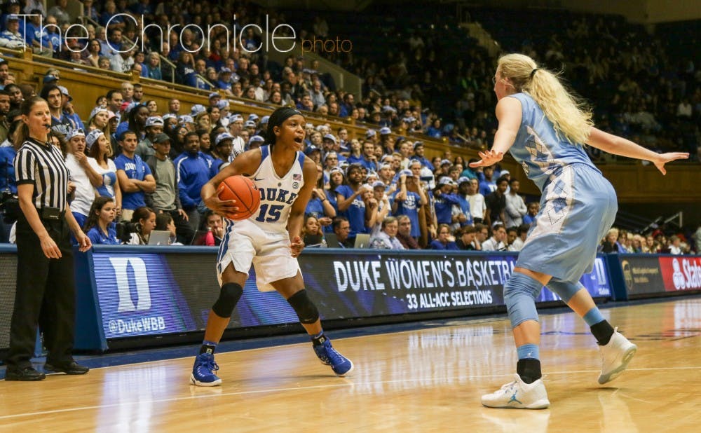 Sophomore Kyra Lambert will look to help orchestrate a more efficient offensive attack when the Blue Devils face their third top-20 opponent in four games Thursday night.&nbsp;