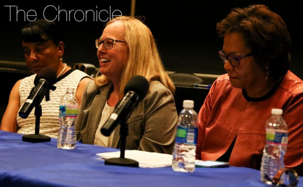 Seven female deans spoke about their careers and paths to success Monday.&nbsp;