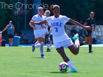 Junior Imani Dorsey has recorded three goals and and an assist through four games, the beneficiary of several feeds from Duke’s outside midfielders.