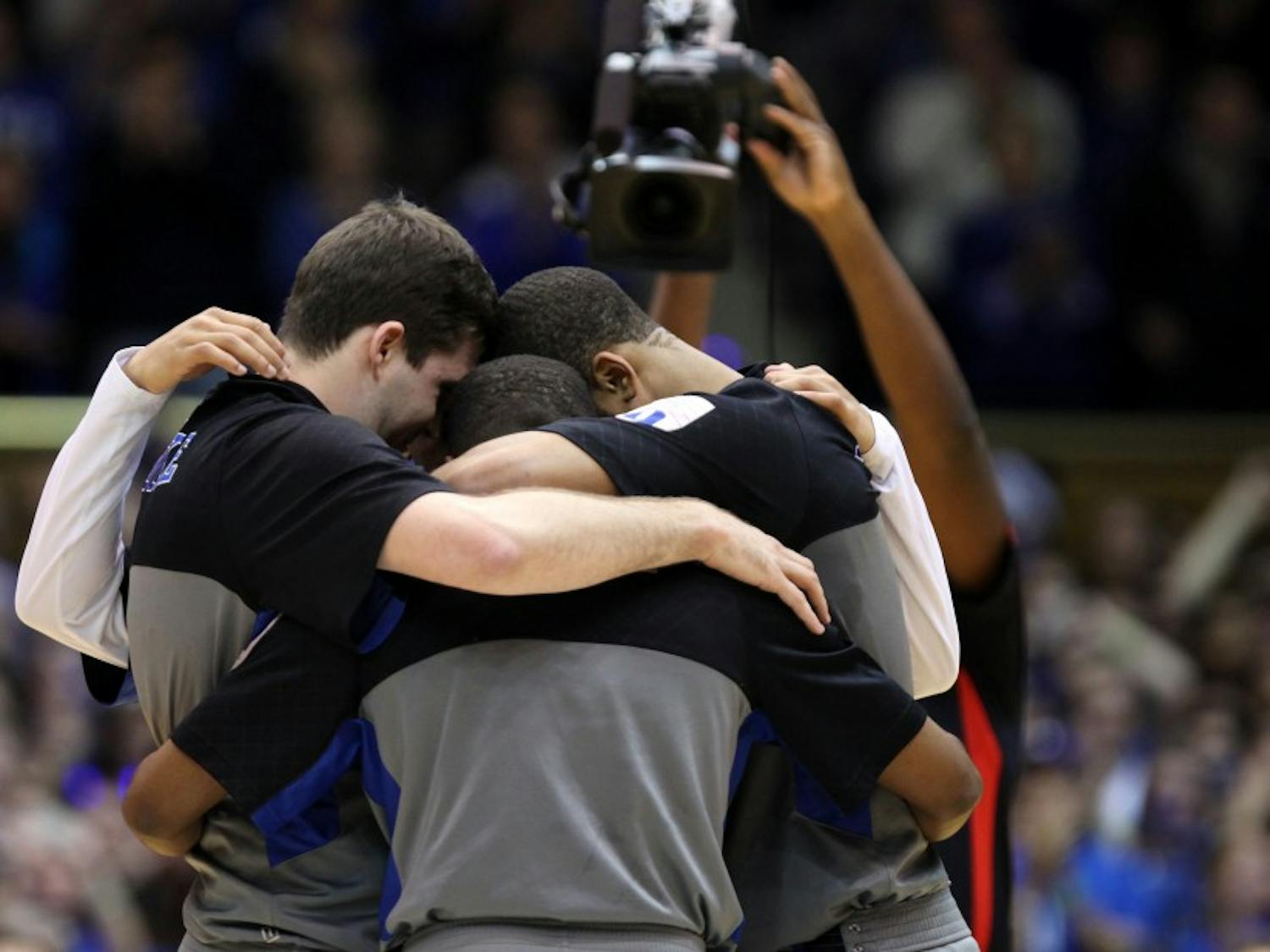 Although Duke's four seniors took center stage for Senior Night recognition, the Blue Devils are still a young basketball team according to their head coach.