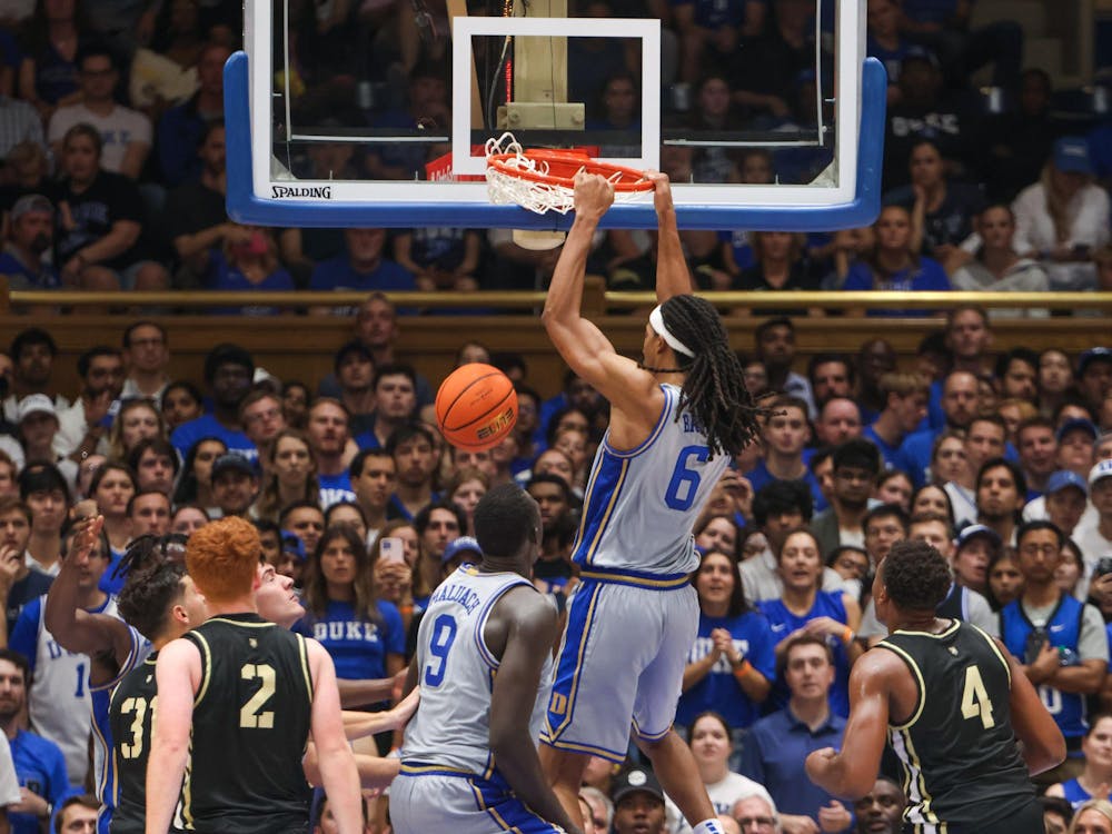 Duke's decisive wins against Maine and Army bumped it up one spot in the AP poll.