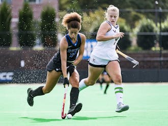 Freshman Darcy Bourne has emerged as a star on offense, notching a goal in each of the Blue Devils' final three games of the season.