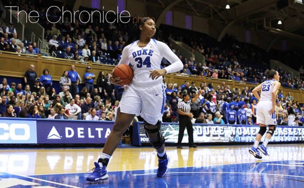 <p>Redshirt sophomore Lyneé Belton and the Blue Devils have been bitten by the injury bug in recent years and are hoping they can stay healthy this season.</p>