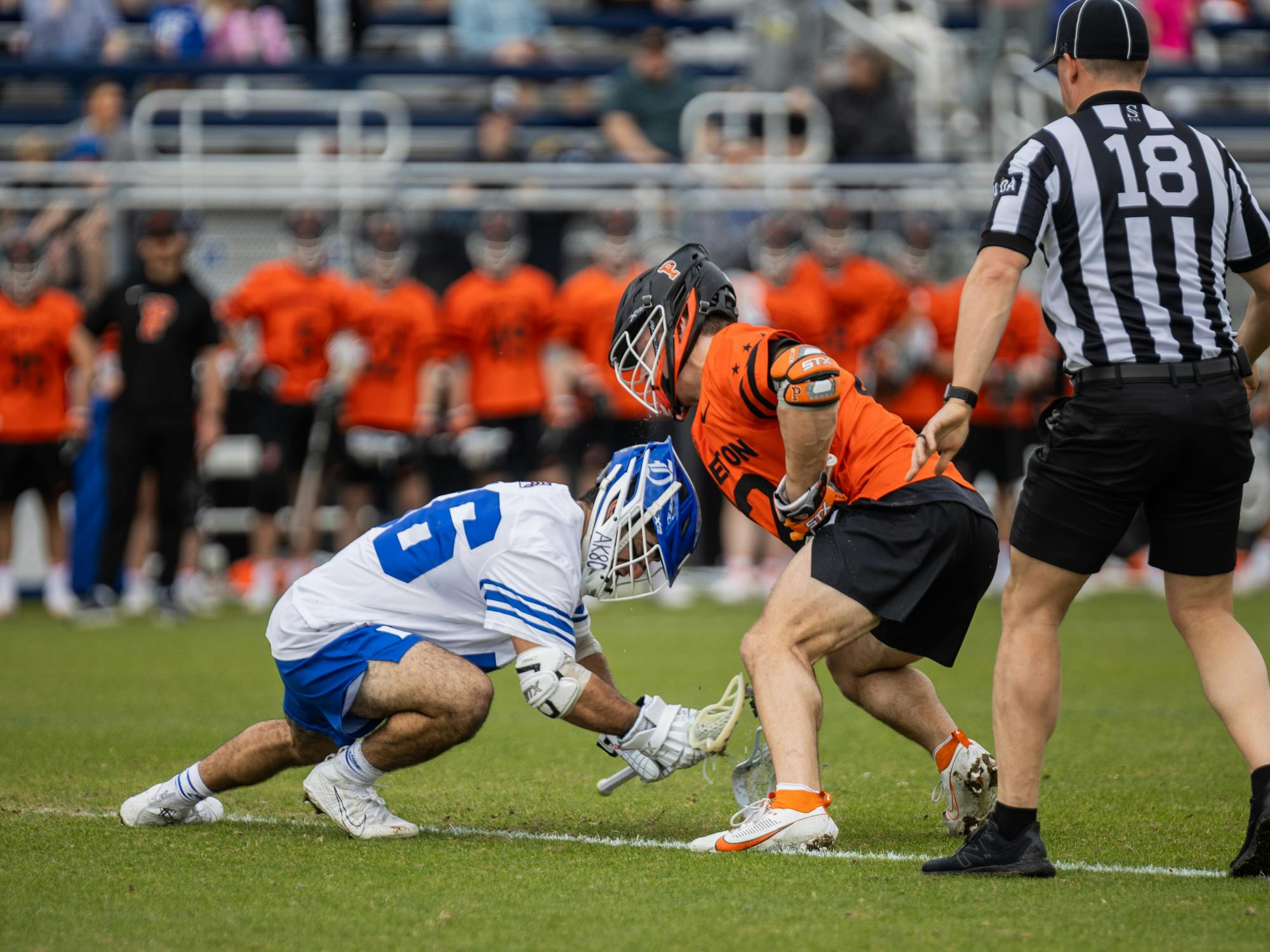 'It happens in a split second' Duke's Jake Naso takes a lacrosse niche