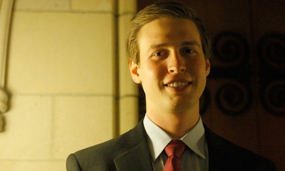 Undergraduate Young Trustee Finalist Zach Perret would use his experience as DUU president to help address the University’s financial problems, if elected.