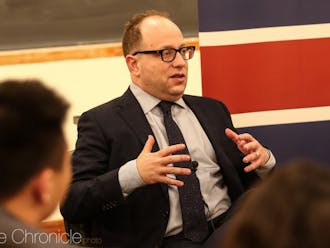 Dan Blumenthal, director of Asian Studies at the American Enterprise Institute, spoke on campus Tuesday evening.