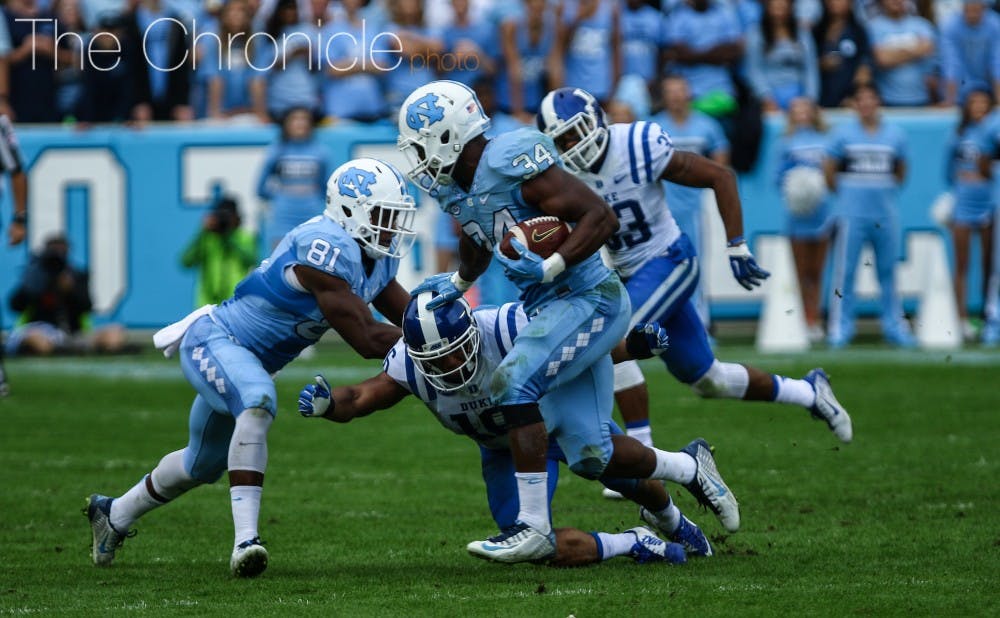 <p>Led by running back Elijah Hood,&nbsp;the Tar Heels are trying to build off their 11 wins&nbsp;last year and once again&nbsp;contend for an ACC championship.&nbsp;</p>