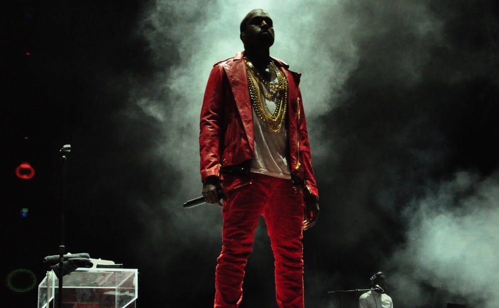 <p>Kanye West, pictured here performing at Lollapalooza Chill in 2011, released his eight studio album "ye" June 1.&nbsp;</p>
