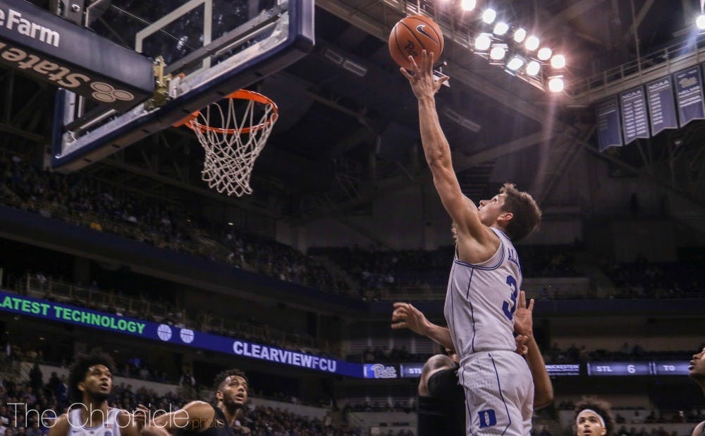 Grayson Allen has shot just 7-of-42 from deep in conference play.