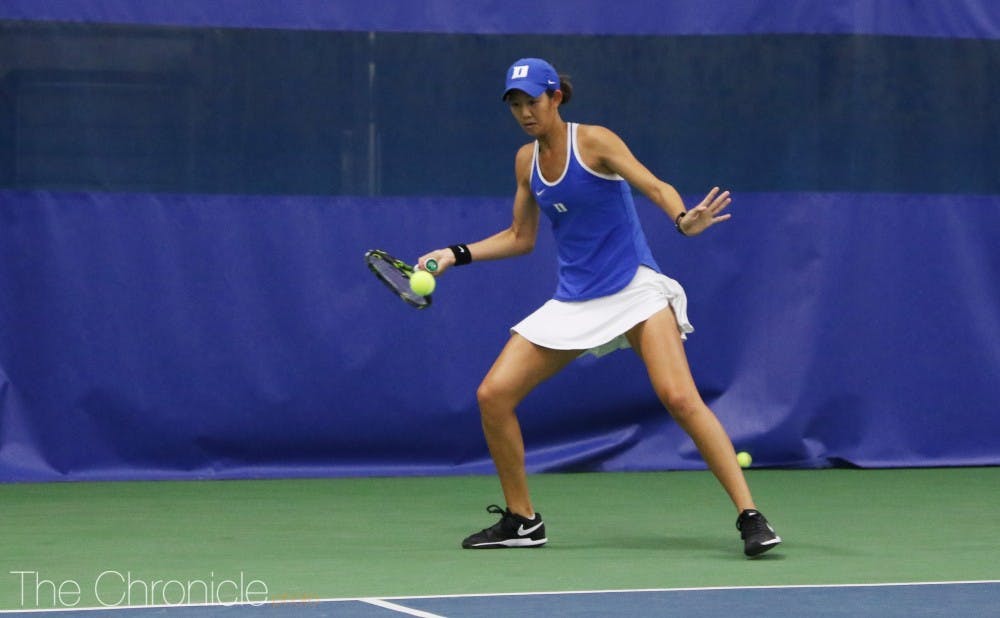 <p>No. 20 Meible Chi is currently the first alternate for the main draw at next week's ITA All-American</p>