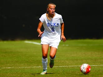 Duke junior Rebecca Quinn was one of 13 collegiate players to have their avatars removed from the latest FIFA 16 video game due to potential eligibility issues with the NCAA.