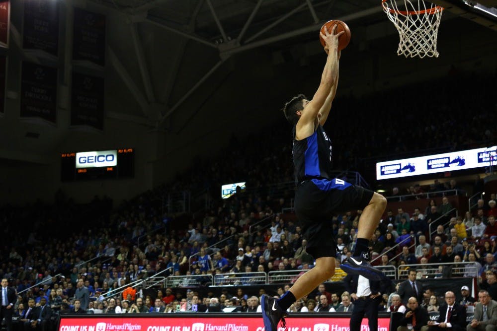 Sophomore Grayson Allen scored 17 points Saturday and finished just one rebound shy of a double-double, as did Brandon Ingram.