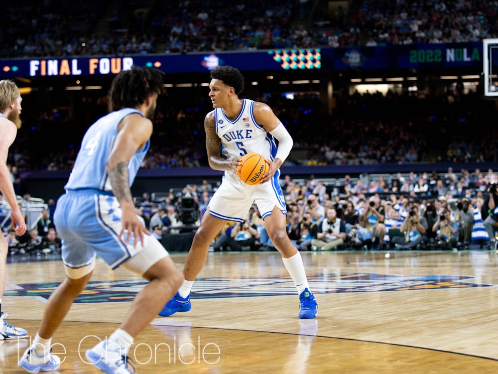 <p>Freshman phenom Paolo Banchero led Duke all game long, but the Blue Devils came up short.</p>