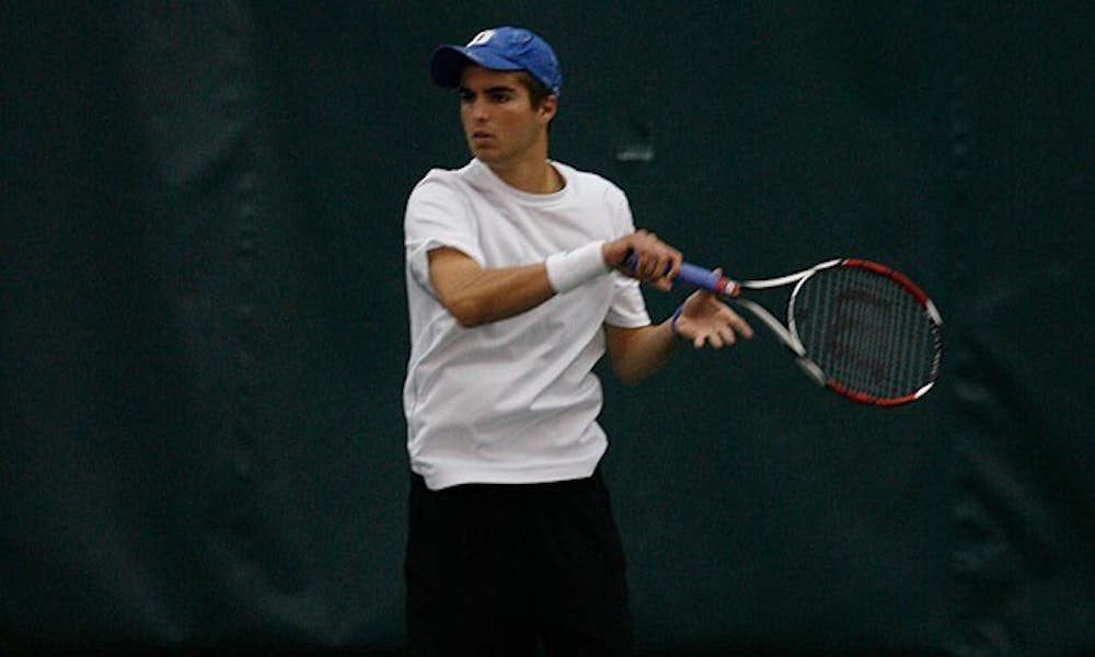 Freshman Chris Mengel has come into his own lately, winning seven of his last nine matches.
