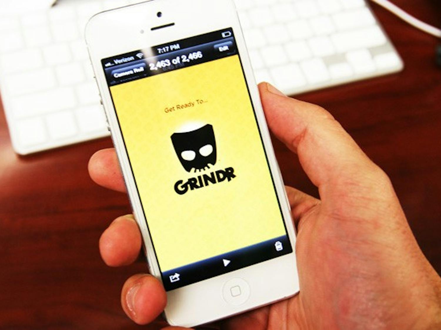 Some students at Duke who are frustrated with the on-campus dating scene might use online dating service, like Grindr.