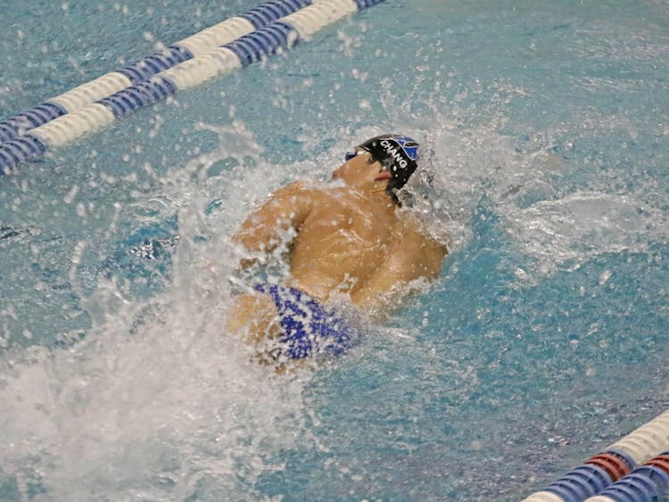 Junior David Chang was an integral part of the men's 400-yard medley relay team's success at the ACC championships.
