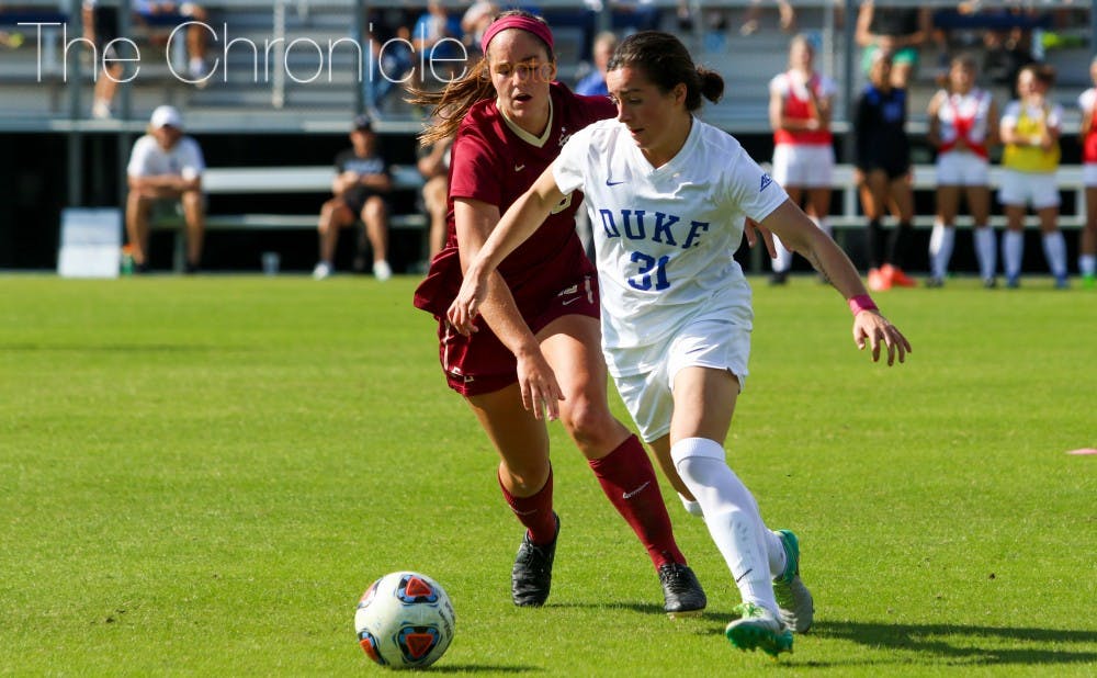 <p>Senior All-American Christina Gibbons was recently named the ACC Defensive Player of the Year.&nbsp;</p>