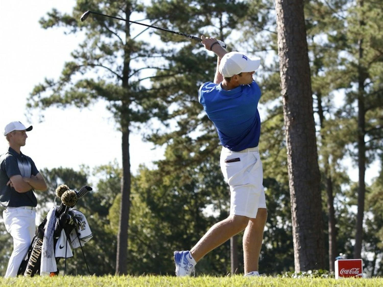 Adam Wood finished at even-par as the Blue Devils struggled at the Hootie at the Bull’s Bay Intercollegiate.