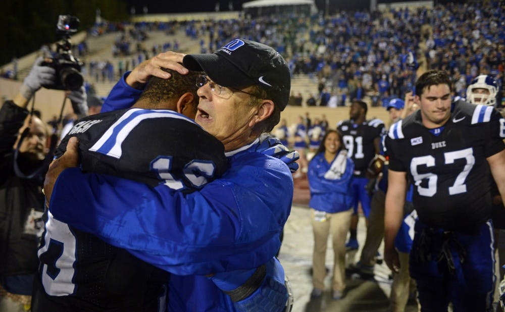 Despite last week's win against Miami, columnist Danielle Lazarus writes that Duke's successes are too widespread to call this a football school or a basketball school.